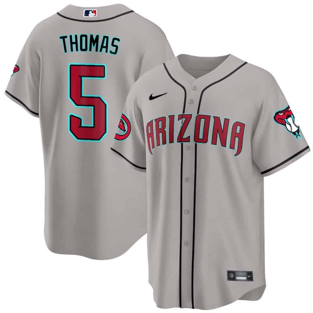 Men Arizona Diamondback #5 Thomas Grey 2024 Nike Cool Base MLB Jersey->indianapolis colts->NFL Jersey